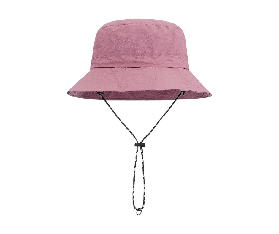 Waterproof Packable Hat in Pink