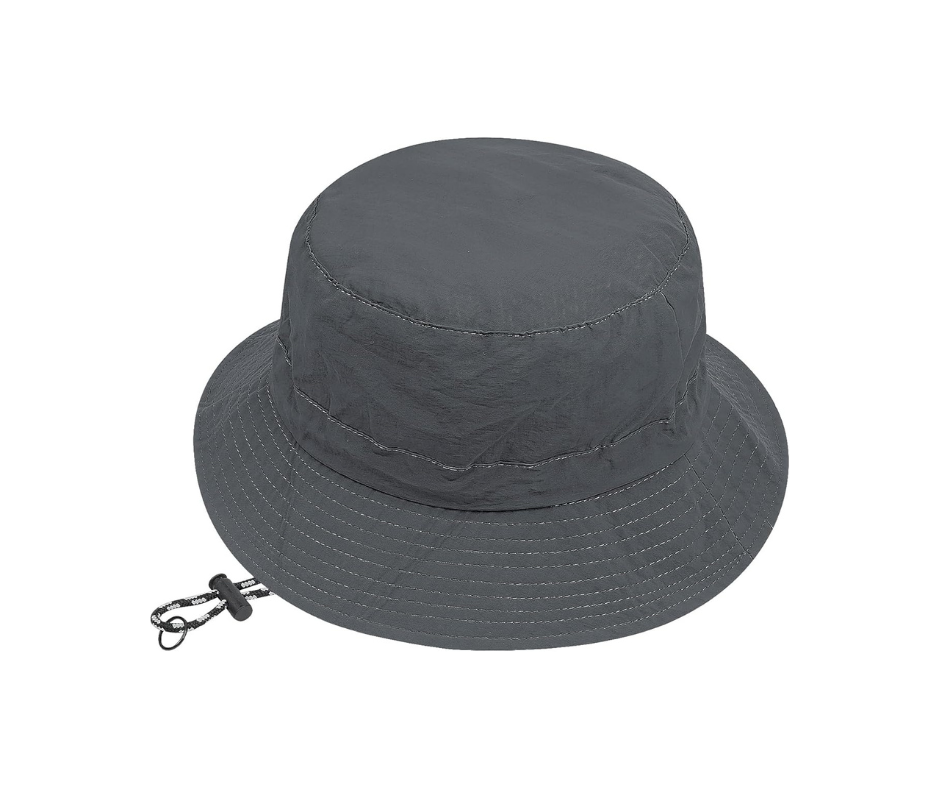 Waterproof Packable Hat in Gray