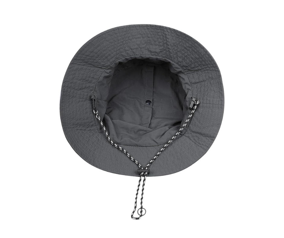 Waterproof Packable Hat in Gray