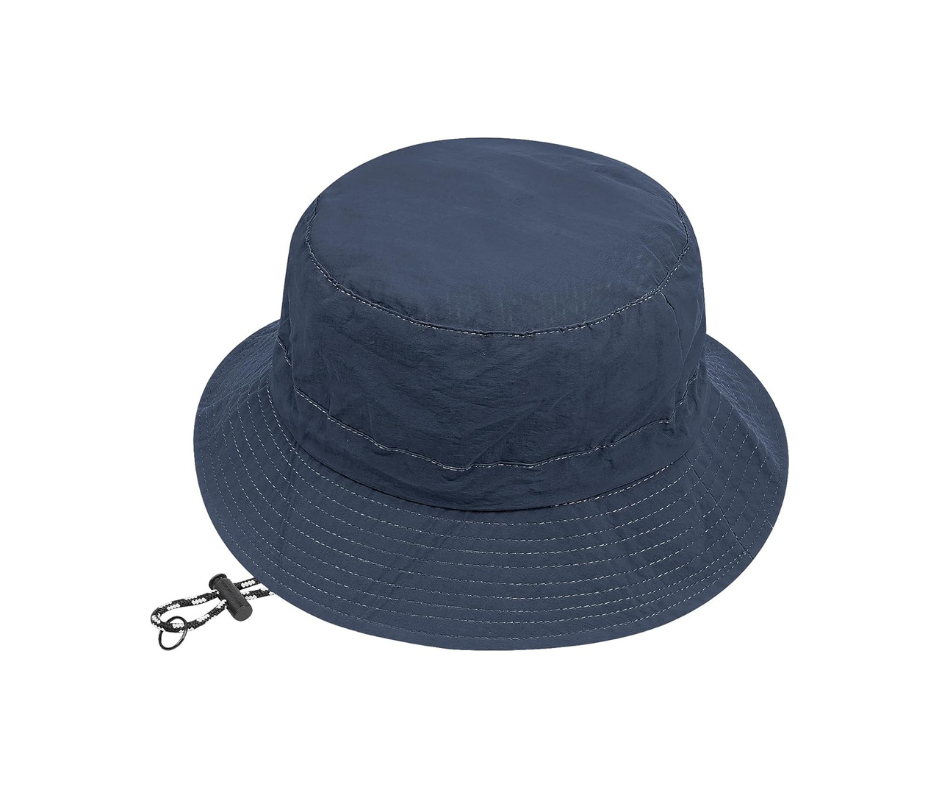 Waterproof Packable Hat in Navy Blue