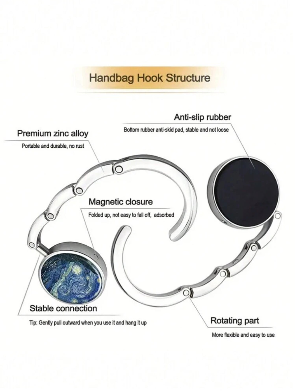 Bag Hook (Save Your Bag)