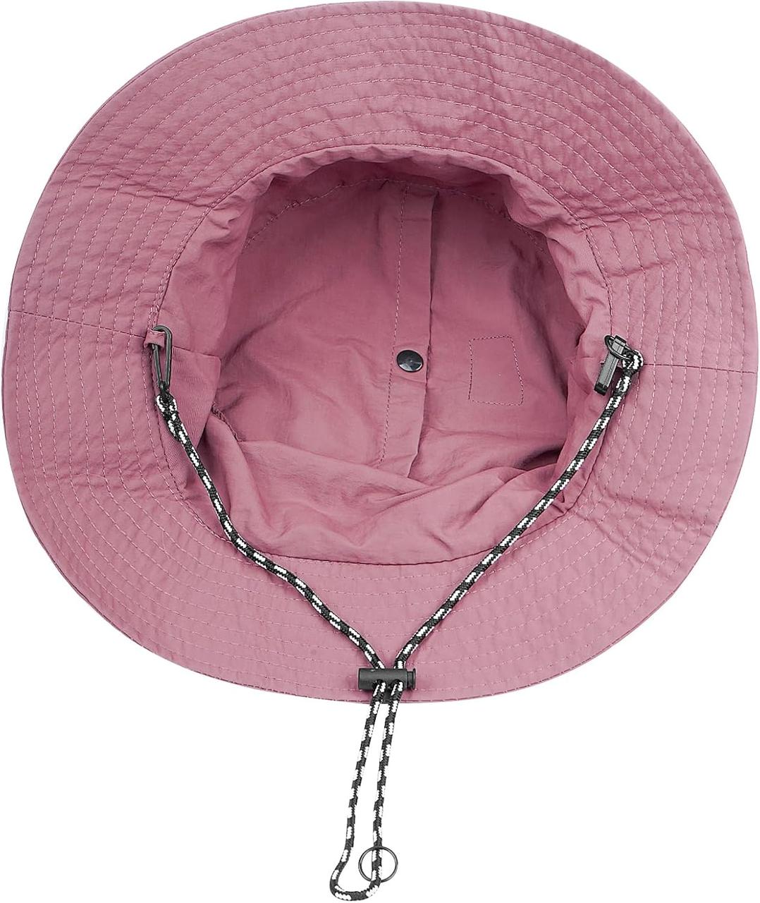 Waterproof Packable Hat in Pink